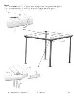 Preview for 13 page of Gazebo penguin 43204MR-22 Assembly Instructions Manual