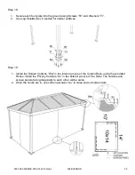 Preview for 25 page of Gazebo penguin 43204MR-22 Assembly Instructions Manual