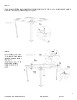 Предварительный просмотр 3 страницы Gazebo penguin 43224 Assembly Instructions Manual