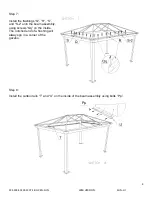 Предварительный просмотр 5 страницы Gazebo penguin 43224 Assembly Instructions Manual