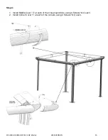 Preview for 15 page of Gazebo penguin 43224MR-22 Assembly Instructions Manual