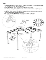 Preview for 16 page of Gazebo penguin 43224MR-22 Assembly Instructions Manual