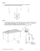 Preview for 27 page of Gazebo penguin 43224MR-22 Assembly Instructions Manual