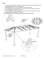 Preview for 16 page of Gazebo penguin 43226MR-22 Assembly Instructions Manual