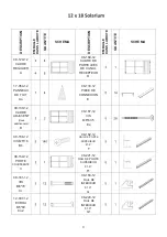 Предварительный просмотр 3 страницы Gazebo penguin FLORENCE 41218MR-GP-12 Instruction Manual