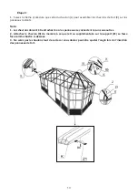 Предварительный просмотр 13 страницы Gazebo penguin FLORENCE 41218MR-GP-12 Instruction Manual