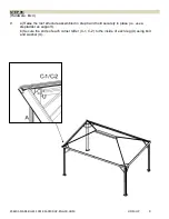 Preview for 9 page of Gazebo penguin MARSEILLES 456201 Installation Manual