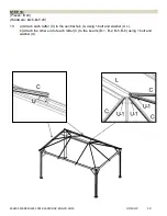 Preview for 10 page of Gazebo penguin MARSEILLES 456201 Installation Manual