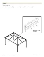 Preview for 11 page of Gazebo penguin MARSEILLES 456201 Installation Manual