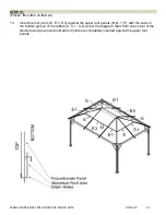 Preview for 13 page of Gazebo penguin MARSEILLES 456201 Installation Manual