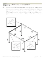 Preview for 9 page of Gazebo penguin SAN POLO MURAL Installation Manual