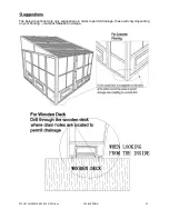 Предварительный просмотр 21 страницы Gazebo penguin W12091/2MR-12 Assembly Instructions Manual