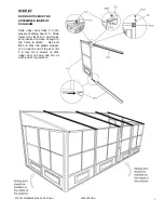 Preview for 5 page of Gazebo penguin W1608MR-12 Assembly Instructions Manual