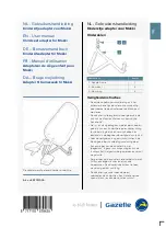 Предварительный просмотр 1 страницы Gazelle 653 1210 00 User Manual