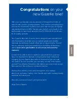 Preview for 3 page of Gazelle Chamonix S30 User Manual