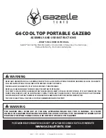Preview for 1 page of Gazelle G6 Assembly And Use Instructions
