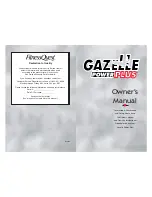 Gazelle GAZELLE POWER PLUS Owner'S Manual preview