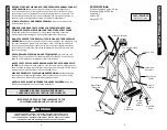 Предварительный просмотр 8 страницы Gazelle PACER Owner'S Manual