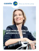Gazelle with BOSCH System User Manual preview