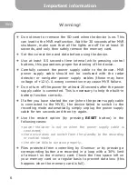 Preview for 6 page of Gazer F117 User Manual