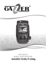 Preview for 1 page of Gazer F150 User Manual