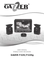 Preview for 1 page of Gazer F225 User Manual