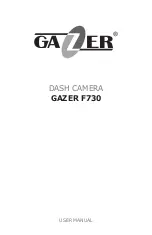 Gazer F730 User Manual preview