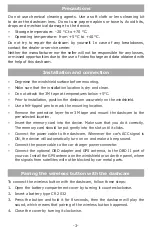 Preview for 3 page of Gazer F730 User Manual