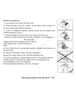 Preview for 10 page of Gazer S110 User Manual