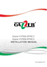 Preview for 1 page of Gazer VI700A-SYNC3 Installation Manual