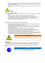 Preview for 12 page of Gazi XEF463-207V Instructions For Maintenance And Use