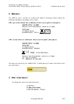 Preview for 8 page of Gazomat Inspectra Operating Manual