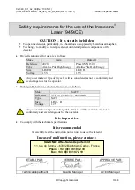 Preview for 10 page of Gazomat Inspectra Operating Manual