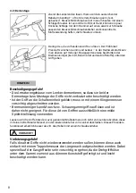 Preview for 8 page of Gazzini 10020159 Instructions For Use Manual