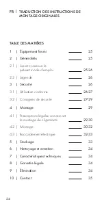 Preview for 24 page of Gazzini 10035349 Installation Instructions Manual