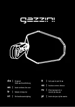 Gazzini 10040749 Instructions For Use Manual preview