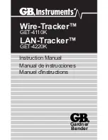 GB Instruments LAN-Tracker GET-4220K Instruction Manual preview