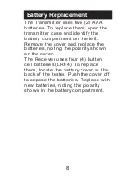 Preview for 9 page of GB Instruments Wire-Tracker GET-4110K Instruction Manual