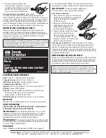 Preview for 2 page of GB GPT-70 Operating Instructions