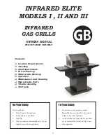 Preview for 1 page of GB Infrared Elite I Owner'S Manual