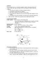 Предварительный просмотр 3 страницы GBC 100E Electric Velobinder Operating Instructions