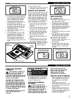 Preview for 3 page of GBC 13 PRO Operating Instructions Manual