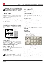 Preview for 14 page of GBC 17P Installation & Operation Manual