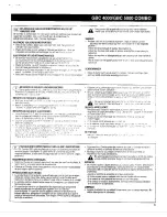 Preview for 2 page of GBC 4000 Combo Operating Instructions Manual