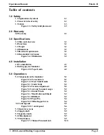 Preview for 3 page of GBC 930-115 Operator'S Manual