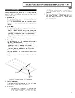 Preview for 5 page of GBC A1 Operation & Instruction Manual