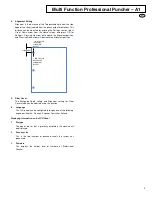 Предварительный просмотр 9 страницы GBC A1 Operation & Instruction Manual