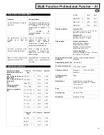 Preview for 34 page of GBC A1 Operation & Instruction Manual