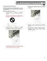 Preview for 97 page of GBC A1 Operation & Instruction Manual