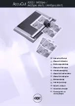 GBC AccuCut A300 Instruction Manual preview